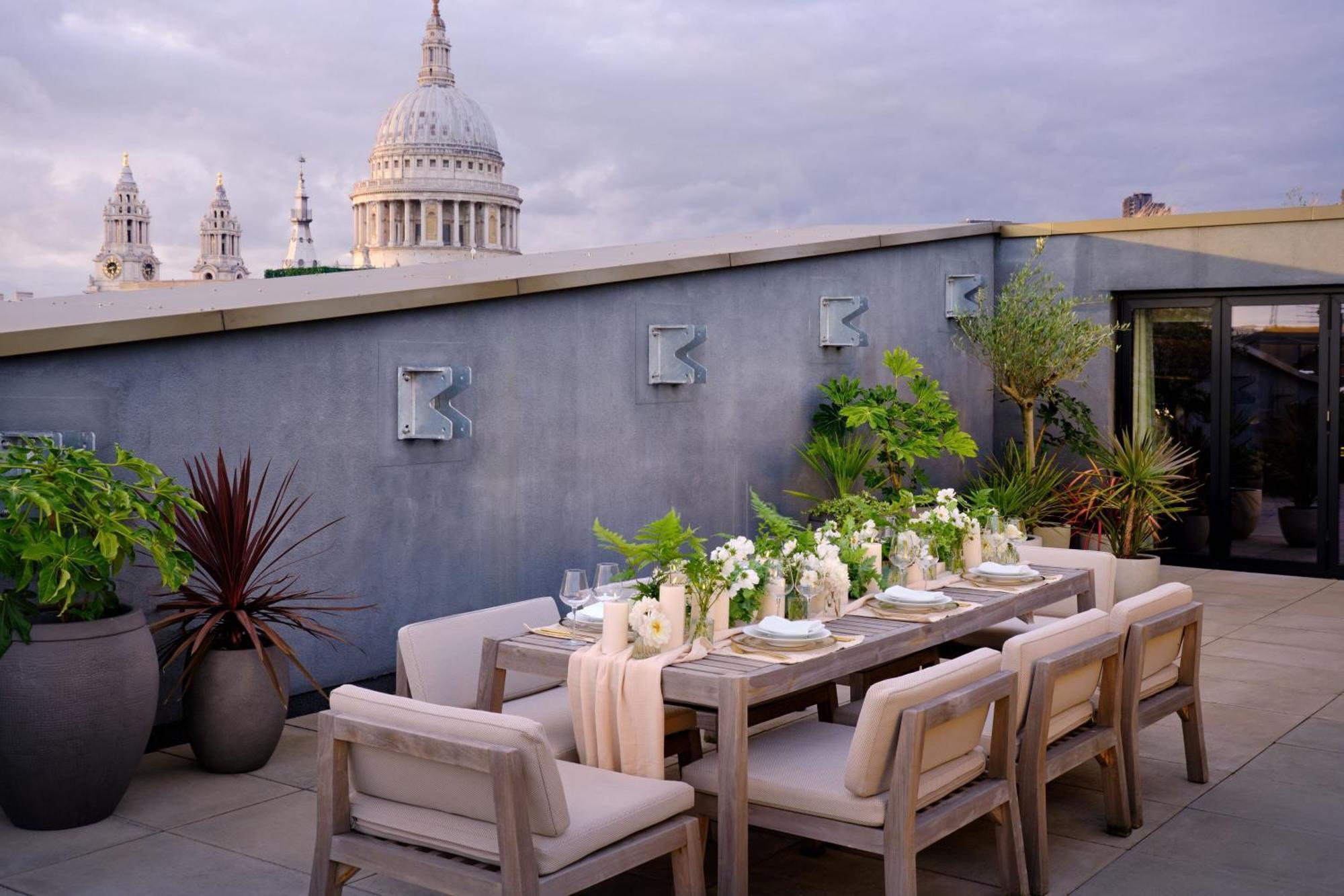 The Westin London City Екстер'єр фото Rooftop terrace